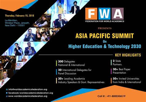 Asia Pacific Summit: Global Collaboration for Sustainable Development and Technological Advancement